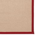 thumbnail image 3 of Tapis Athena naturel et rouge de 5 pi x 8 pi, 3 of 6