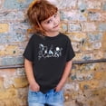 thumbnail image 2 of Chandail Court de Danse 2t Chandails à Manches Longues Filles Garçon et Fille Mode Décontractée Imprimé Col Rond Ample T-Shirt à Manches Courtes Haut, 2 of 4