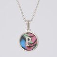 thumbnail image 1 of Necklaces,Cute Capital Shell Letter Necklace for Girls ,Coin Girls Pendants Stainless Steel Initial necklaces for Women Jewelry Round, 1 of 9