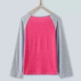 thumbnail image 4 of Penkiiy T-Shirts Décontractés à Manches Longues pour Filles, Tuniques à Rayures Douces et Amples pour Enfants, Blouses Roses en Liquidation pour 4-5 Ans, 4 of 5