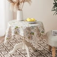 thumbnail image 4 of Jpxdew Polyester Tablecloth,23.62x23.62in,Floral Design,Heat Resistant,Dirt Proof,Home Decor, 4 of 6