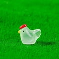 thumbnail image 1 of Mini Resin Chicken Glowing Potted For Mini Tale Garden Aquarium Party Home Decoration, 1 of 6