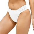 thumbnail image 3 of Ketyyh-chn99 Women Swim Shorts Swimsuit Women's High Waisted Swim Shorts Swim Board Shorts for Women White,XS, 3 of 4