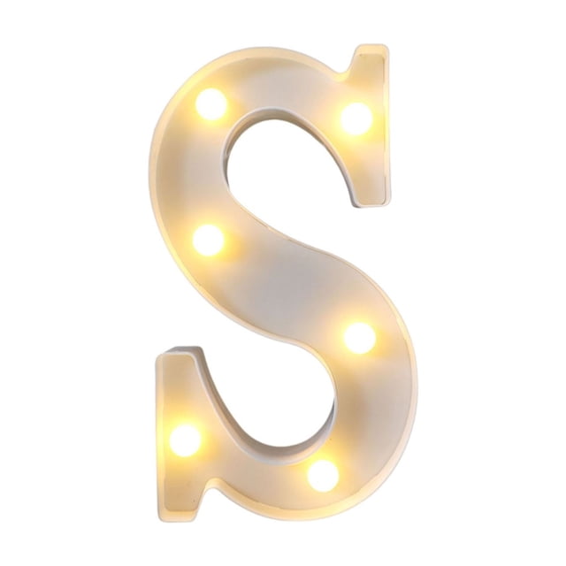 RXIRUCGD Letters Lights Alphabet Lamp LED Letter Lighting Letter Light Illuminated Letters Night Lights Decoration For Birthday Party Wedding Children’s Room