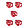 thumbnail image 1 of mmirethe Mountain Bike Handlebar - Durable And Lightweight For Easy Maneuvering Adjustable Bike Handlebar red 5Set, 1 of 6
