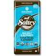 thumbnail image 1 of Zazubean Organic Chocolates Saltry Sea Salt & Almonds Dark Chocolate Bars with Coconut Sugar (12 x 85g), 1 of 5