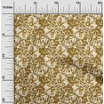 thumbnail image 2 of oneOone Rayon Dark Olive Green Fabric Abstract Sewing Material Print Fabric By The Yard 56 Inch Wide, 2 of 5