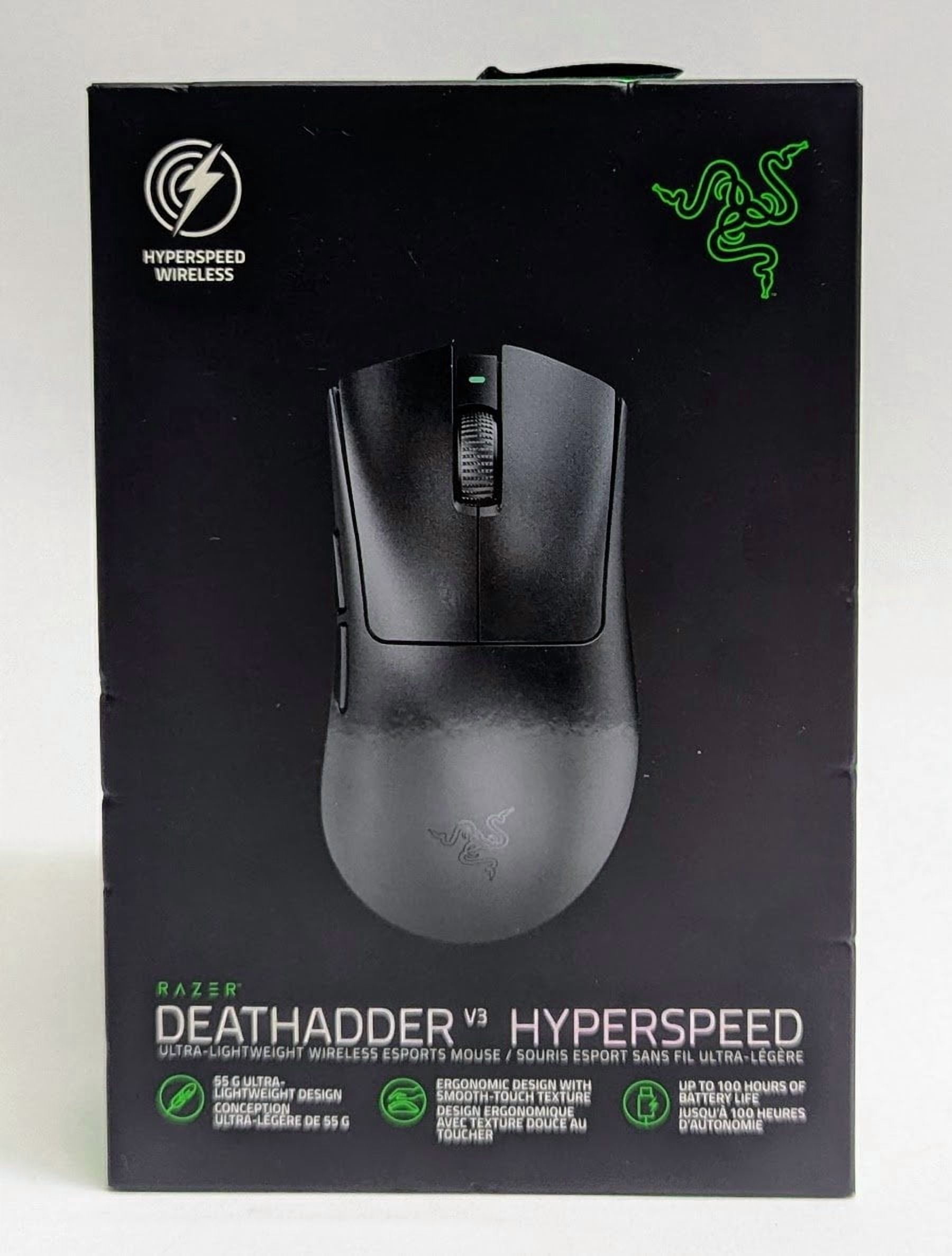 Razer DeathAdder V3 HyperSpeed Ultralight Wireless Gaming Mouse
