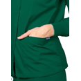 thumbnail image 4 of Adar Uniformes Médicaux Universels pour Femmes - Veste d'Échauffement à Col Rond, 4 of 7