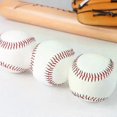 thumbnail image 2 of 1/3pcs Handmade Baseball Nine Inch Game Training PVC Baseball Rubber Inner Soft Baseball Solid Foam Bouncy Ball Group Athletics, 2 of 5