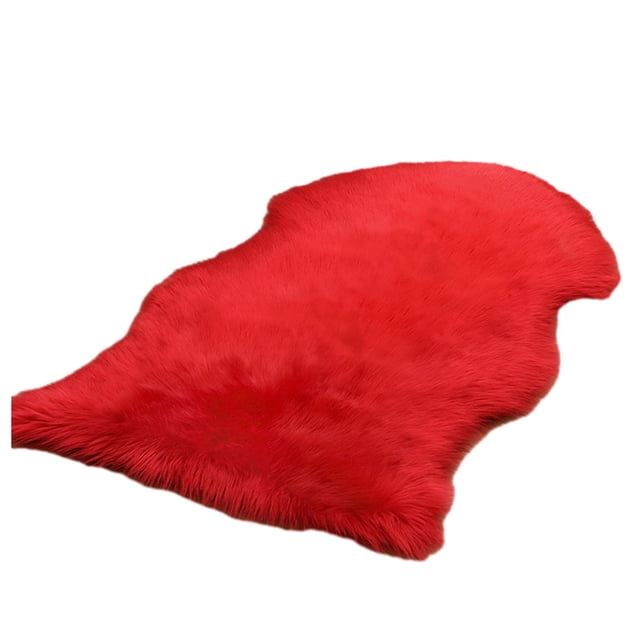 Baohd Tapis de Sol Décoratif Toute Pièce Tapis Multifonction Tapis Décoratif Tapis Tapis Rouge Vif