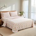 thumbnail image 4 of King Size Bed Sheets Piece Floral Pattern Sheets King Deep Pocket Sheet Grey Lotus, 4 of 7