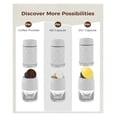 thumbnail image 3 of 3 In1 Hot/Cold Portable Coffee Machine Manual Espresso Maker For Capsule & Ground Hand Press Brewer Home Office Travel ,RV, Hiking, Office, 3 of 5