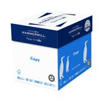 Hammermill Papier à imprimer, 20 lb Copier du papier, 8.5 x 11 - 6 Boîtes (2,400 Feuilles) - 92 Lumineux, fait dans le USA
