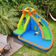 thumbnail image 3 of Goplus Inflatable Water Slide Mighty Bounce House Jumper Castle Moonwalk W/ 735W Blower, 3 of 9