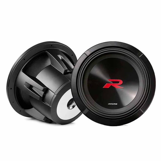 Alpine R2-W10D4 R Series Caisson de Basses 10′′ avec Doubles Bobines Vocales de 4 Ohms