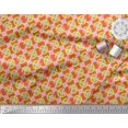 thumbnail image 3 of Soimoi Poly Georgette Fabric Dot,Circle & Honeycomb Design Geometric Print Fabric by Yard 42 Inch Wide, 3 of 3