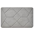 thumbnail image 2 of Boovnll Bathroom Water Absorbing Door Mat Convenient Machine Wash Lightweight Fabric Quick Water Absorption Non Slip Floor Mat, 2 of 6