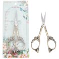 thumbnail image 1 of HLONK 2Inch Stainless Steel Scissors Silver Sewing Embroidery Scissors Small Precision Detail Scissors Vintage Shears Sharp Cutter for Fabric Paper Cutting Craft Art Work DIY Tool DIY, 1 of 7
