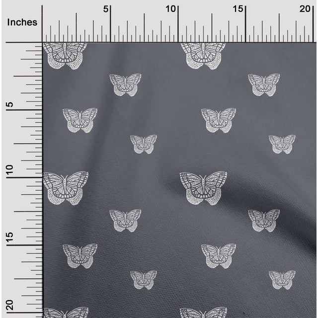 oneOone Polyester Lycra Fabric Block Print Fabric By Yard 56 Inch Wide