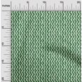 thumbnail image 2 of oneOone Polyester Spandex Green Fabric Chevron Craft Projects Decor Fabric Printed By The Yard 56 Inch Wide, 2 of 4