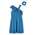 thumbnail image 2 of Ensemble 2 pièces avec robe asymétrique George pour filles, 2 of 2