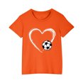 thumbnail image 2 of RXIRUCGD Tout-Petits Enfants Garçons Filles T-shirt à Imprimé d'Halloween Mode Mignon Col Rond Imprimé Manches Courtes Haut ( Orange, Taille : 5 Ans ), 2 of 4