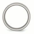 thumbnail image 2 of Titanium Black Enameled 8mm Polished Band Ring 10 Size, 2 of 6