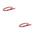 thumbnail image 2 of Langgg Soft Texture Women Waist Belt Scratch-resistant PU Belt All Trend Match Suits Adjustable Belt Red 2Set, 2 of 6