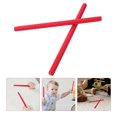 thumbnail image 2 of 2Pcs Creative Lummi Sticks Wooden Musical Percussion Instruments for Kids (Red), 2 of 8