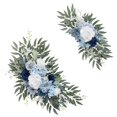 thumbnail image 2 of 2 Pcs Artificial Wedding Arch Flowers Artificial Rose Petals Decorative Garland, 2 of 9