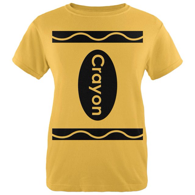 Halloween Crayon Costume Womens T Shirt