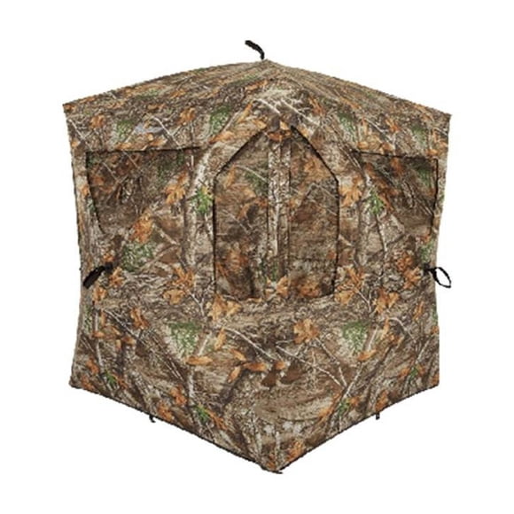 Ameristep Brickhouse Store de Dissimulation de Chasse au Sol pour 3 Personnes, Bord RealTree