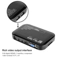 thumbnail image 4 of Lecteur Multimédia Numérique 1080P Full HD, Lecteur Multimédia Mini Box, Prend en Charge Clé USB, Carte SD, HDD, MMC, RMVB, MP3, AVI, MKV, Mini Lecteur Vidéo 1080P, 4 of 8