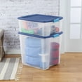 thumbnail image 3 of Single Sterilite 12 Gallon Latch and Carry Storage Tote Box Container (24 Pack), 3 of 9