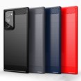 thumbnail image 4 of PANDACO Black Brushed Metal Case for Samsung Galaxy Note 20 Ultra, 4 of 4