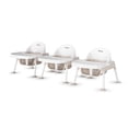 thumbnail image 1 of Foundations Secure Sitter 5" Feeding Chair 3 Pack with Removable Tray, Easy to Clean, Stackable Feeding Chairs, 1 of 5