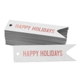 thumbnail image 1 of Inkdotpot Rose Gold Foil Paper Hang Tags Happy Holiday Favor Tags 50 Pieces, 1 of 6