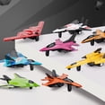 thumbnail image 2 of Boc 4 Pcs Simulation Mini Plastique Coordination Oeil-Main à Rétrofriction Modèle d'Avion Jouets pour Enfants, 2 of 10
