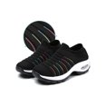 thumbnail image 3 of CVLIFE Chaussures de Course Athlétiques pour Femmes à Coussin d'Air Respirantes, à Enfiler, pour l'Extérieur, 3 of 6