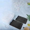 thumbnail image 2 of SXcggal Mini Ice Cube Trays Small Ice Cube Tray Crushed Ice Tray For Chilled Drinks Coffee Juice Healthy Unbreakable Multifunctional Kitchenware, 2 of 4
