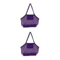 thumbnail image 3 of maskred Versatile Beach Toys Bag Durable Mesh Tote for Poolside Adventures Purple Extra Large 2Set, 3 of 6