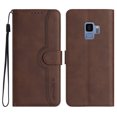 thumbnail image 1 of Compatible with Samsung Galaxy S9 Case Premium PU Leather Wallet with Built-in Magnet Cover, 1 of 5