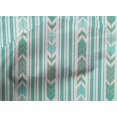 thumbnail image 4 of oneOone Cotton Poplin Fabric Arrow & Stripe Geometric Print Fabric BTY 56 Inch Wide, 4 of 4