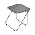 thumbnail image 4 of GROWTH TANK Small Foldable TV Tray Table Coffee Table Living Room Dinner Table Folding Snack Table for Dormitory Yard Apartment Gray, 4 of 9