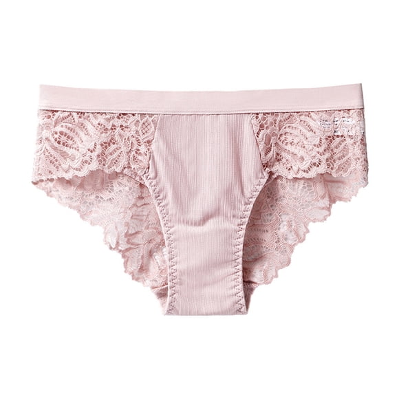 Bigersell Women Underwear Cotton Clearance Maternity Underwear Cheeky Panty Style P-528 Nylon Brief Panties G String Thong Briefs Mid Waist Women Cheeky Panties Pink S