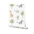 thumbnail image 1 of Jungle Animal Nursery Wallpaper, 1 of 4