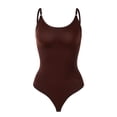 thumbnail image 1 of Seamless Body Bodysuit for Women Plus Size Adjustable Straps Lift Thong Design for Flattering, 1 of 2