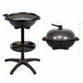 thumbnail image 2 of Costway Barbecue Électrique 1350 W Antiadhésif 4 Réglages de Température Extérieur Jardin Camping, 2 of 10