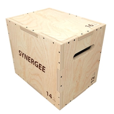 Synergee 3 in 1 Wood Plyo Box – Size 16/14/12